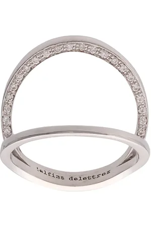 DELFINA DELETTREZ Double band ring