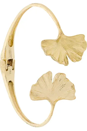 Aurélie Bidermann 18kt yellow Ginkgo cuff