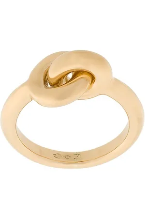 CHARLOTTE CHESNAIS 18kt yellow Maxi Twin ring
