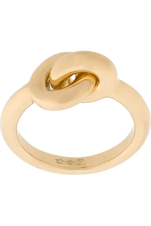 CHARLOTTE CHESNAIS 18kt yellow Maxi Twin ring