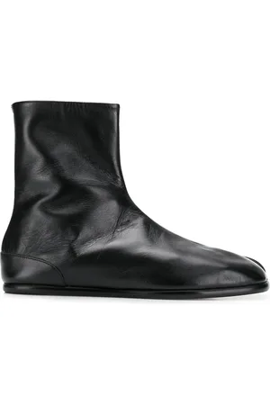 Maison Margiela Tabi leather ankle boots
