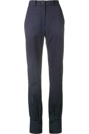J.W.Anderson High waist pinstriped trousers