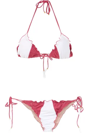 Brigitte Two-tone bikini set