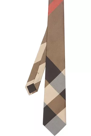 Burberry Modern cut oversized check tie