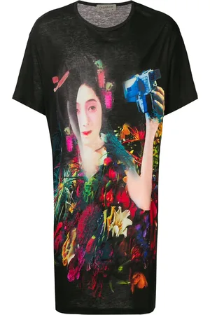 YOHJI YAMAMOTO Oversized print T-shirt