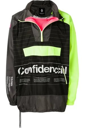 MARCELO BURLON Lettering windbreaker