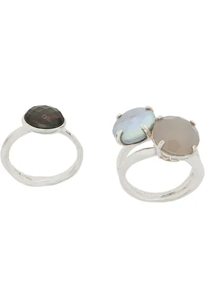 WOUTERS & HENDRIX My Favourites pearls and agate stones ring