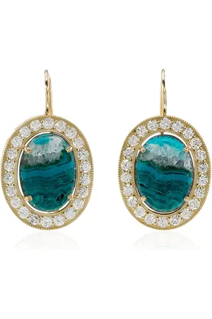 Andrea Fohrman Opal and diamond earrings