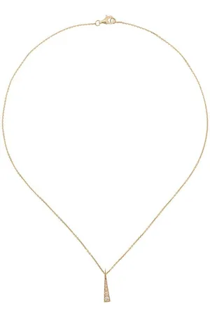 Daou 18kt yellow Spark diamond convertible necklace