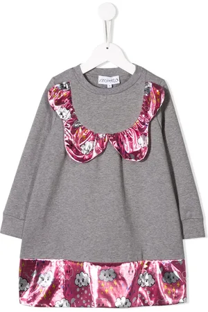 Simonetta Cloud panelled jumper dress