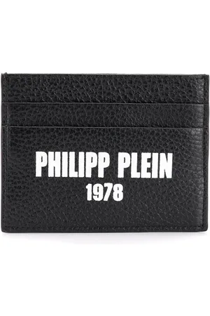 Philipp Plein Logo credit card holder