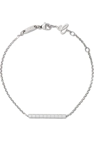 Chopard 18kt white gold Ice Cube Pure bracelet