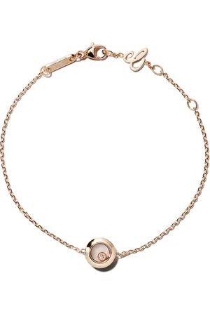 Chopard 18kt rose gold Happy Diamonds Icons bracelet