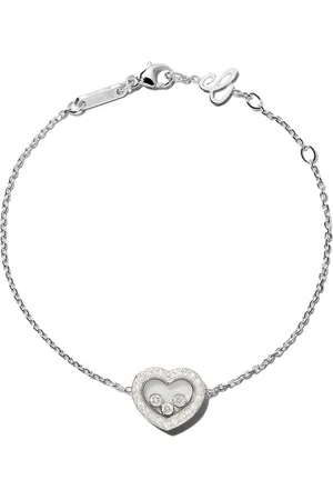 Chopard 18kt white gold Happy Diamonds Icons bracelet
