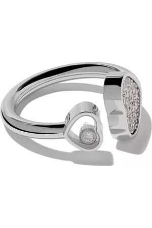 Chopard 18kt Happy Hearts diamond ring