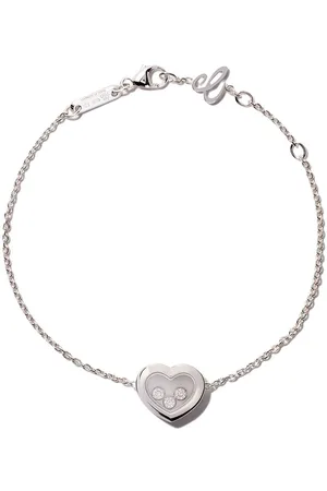 Chopard 18kt white gold Happy Diamonds Icons bracelet