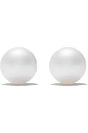 Tasaki 18kt gold 8mm Akoya pearl earrings