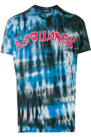 Dsquared2 Tie-dye logo print T-shirt