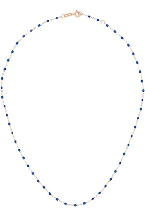 GIGI CLOZEAU 18kt rose gold beaded necklace