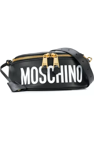 Moschino Women 17 Inch Laptop Bags - Logo print belt bag