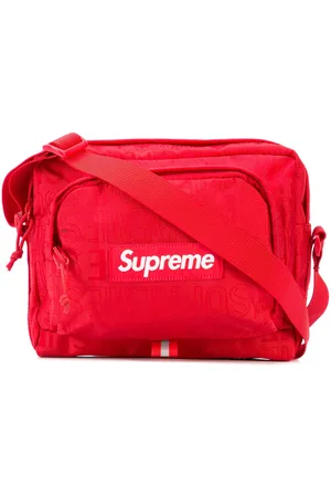 Supreme Logo-patch shoulder bag