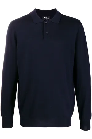 A.P.C. Polo neck knitted sweater