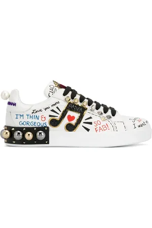 Dolce & Gabbana Portofino appliqué sneakers