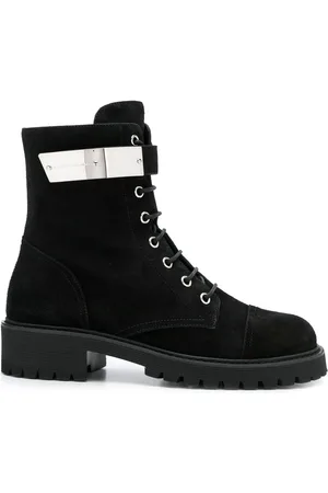 Giuseppe Zanotti Suede lace-up boots