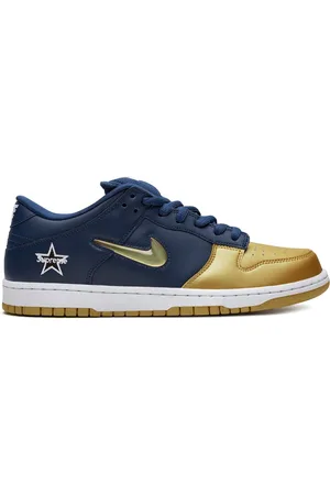Nike X Supreme SB Dunk Low "Jewel Swoosh /Navy" sneakers