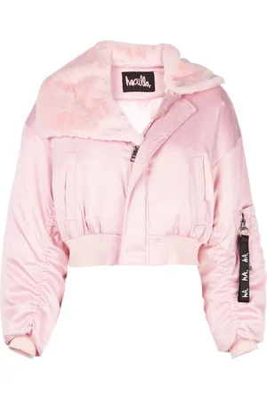 HACULLA Signature Eyes cropped bomber jacket