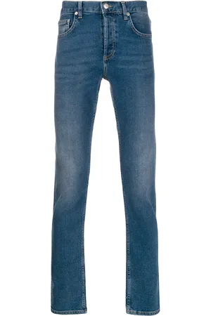 Sandro Slim-fit washed jeans