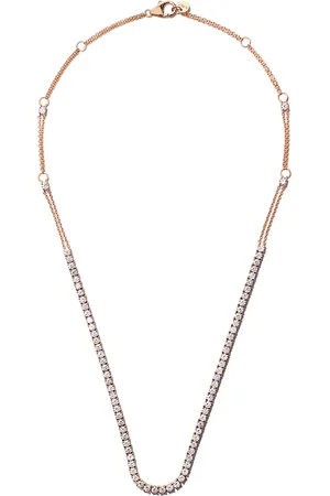 ALINKA 18kt rose RIVIERA diamond necklace