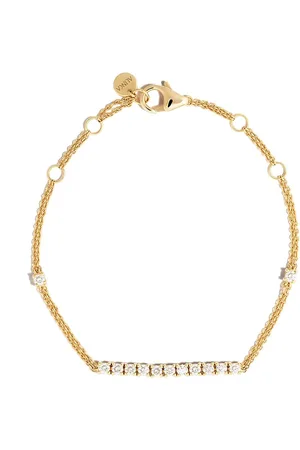ALINKA 18kt yellow RIVIERA diamond bracelet