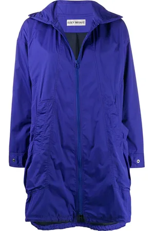Issey Miyake 2000s zip-up raincoat