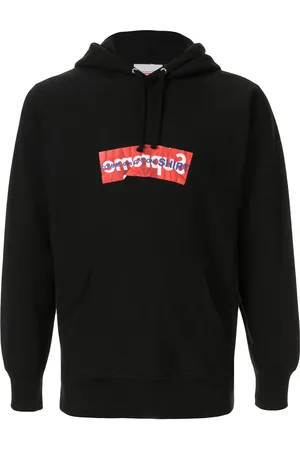 Supreme X Commes des Gar??ons logo-print hoodie