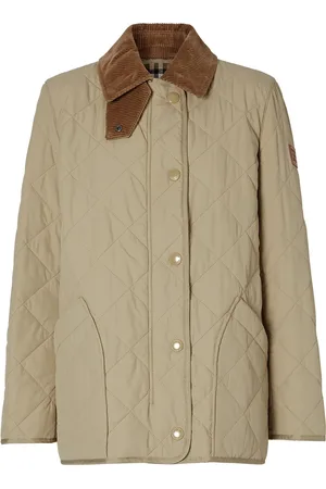 Burberry Diamond quilted barn jacket