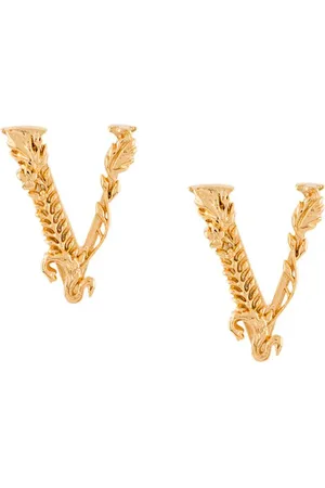VERSACE Virtus stud earrings