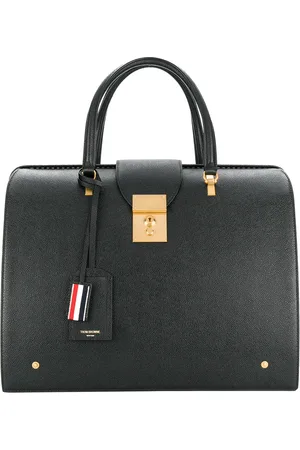 Thom Browne Mr. Thom pebbled-leather holdall