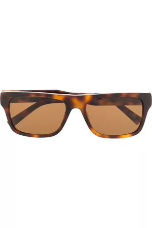 Ermenegildo Zegna Men Sunglasses - Tortoiseshell square-frame sunglasses