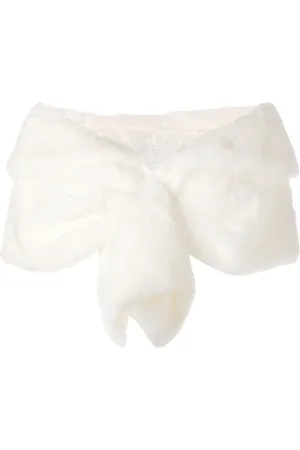Unreal Fur Champagne faux-fur shawl