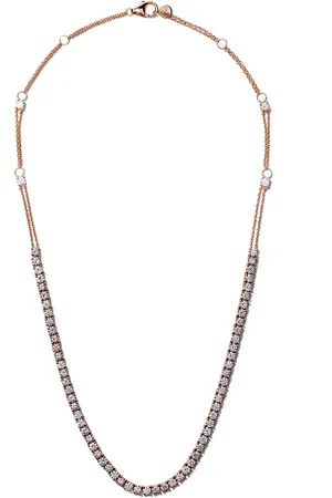 ALINKA 18kt rose RIVIERA diamond necklace