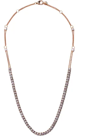 ALINKA 18kt rose RIVIERA diamond necklace