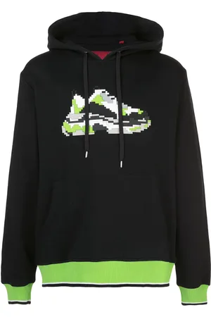 MOSTLY HEARD RARELY SEEN Mint Wave jersey hoodie