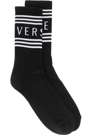 VERSACE 90s Vintage Logo socks