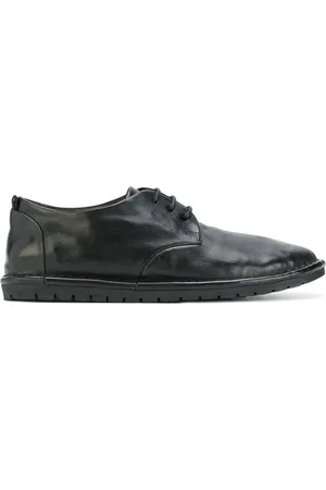 MARSÈLL Stitched panel lace up shoes