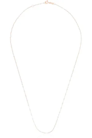 GIGI CLOZEAU 18kt rose gold beaded necklace