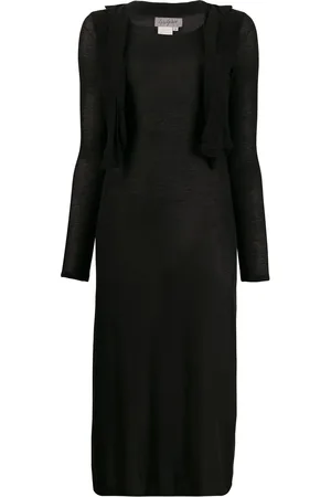 YOHJI YAMAMOTO 1990s attached jacket dress