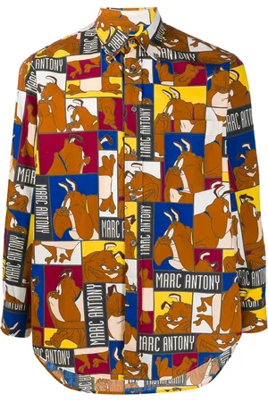 JC DE CASTELBAJAC 1980s Marc Antony print shirt
