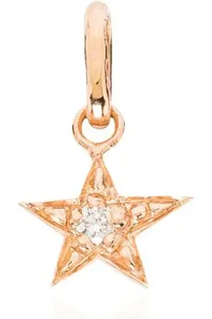 GIGI CLOZEAU 18kt rose gold and diamond star charm