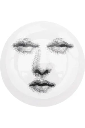 FORNASETTI Eyes and lips print plate